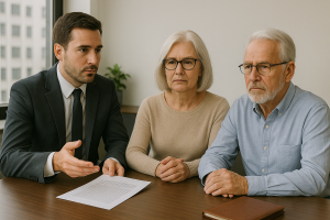 זוג מעוניין לחתום צוואה