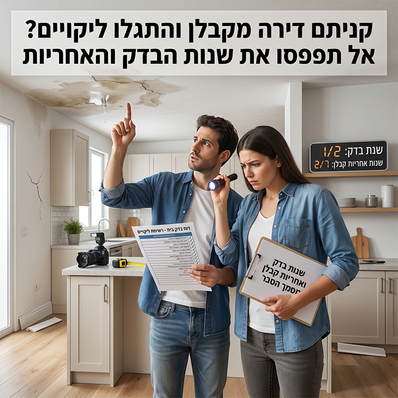 אחריות קבלן, אחריות קבלן בדירה, ליקויי בניה, קניית דירה מקבלן, עורכת דין בעפולה, עורכת דין בצפון - עורכת דין שרון גליק