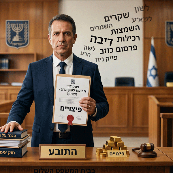 תביעת לשון הרע: הדרך להגן על השם הטוב שלכם ולזכות בפיצויים | משרד עורכי דין שרון גליק